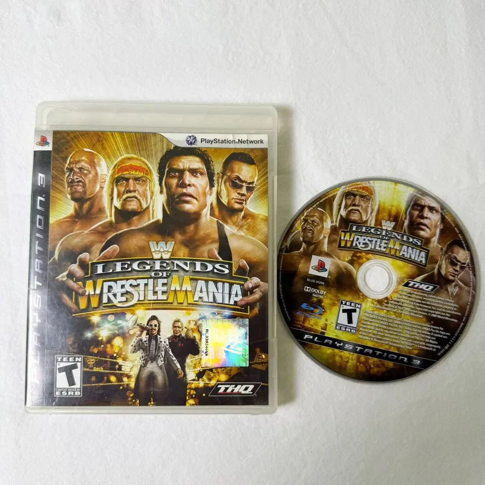 WWE Legends of Wrestlemania PS3 - Tested